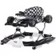 Premergator Chipolino Racer 4 in 1 Black White Premergator Chipolino Racer 4 in 1 Black White
