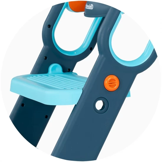 Reductor toaleta cu scara Chipolino Flippy Blue Reductor toaleta cu scara Chipolino Flippy Blue