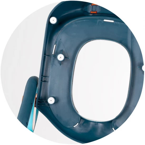 Reductor toaleta cu scara Chipolino Flippy Blue Reductor toaleta cu scara Chipolino Flippy Blue