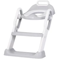 Reductor toaleta cu scara Chipolino Flippy Grey