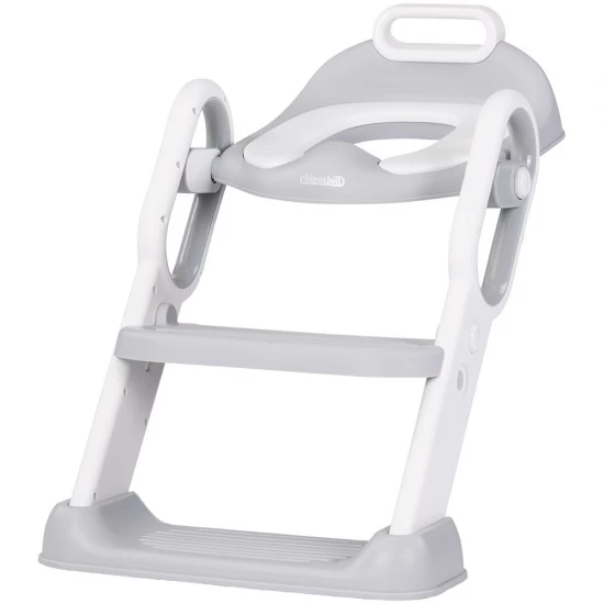 Reductor toaleta cu scara Chipolino Flippy Grey Reductor toaleta cu scara Chipolino Flippy Grey