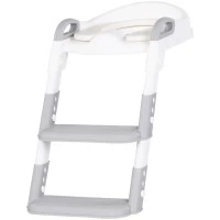 Reductor toaleta cu scara Chipolino Kiddy Grey