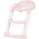 Reductor toaleta cu scara Chipolino Skippy Pink