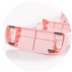 Reductor toaleta cu scara Chipolino Skippy Pink