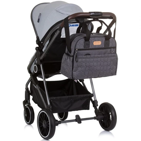 Rucsac si gentuta de infasat Chipolino granite linen Rucsac si gentuta de infasat Chipolino granite linen