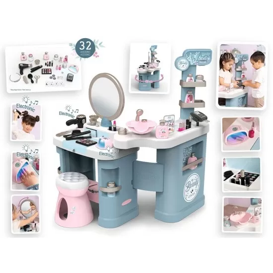 Salon de infrumusetare Smoby My Beauty Center cu accesorii Salon de infrumusetare Smoby My Beauty Center cu accesorii