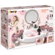 Salon de infrumusetare pentru fetite Smoby My Beauty Studio cu 15 accesorii