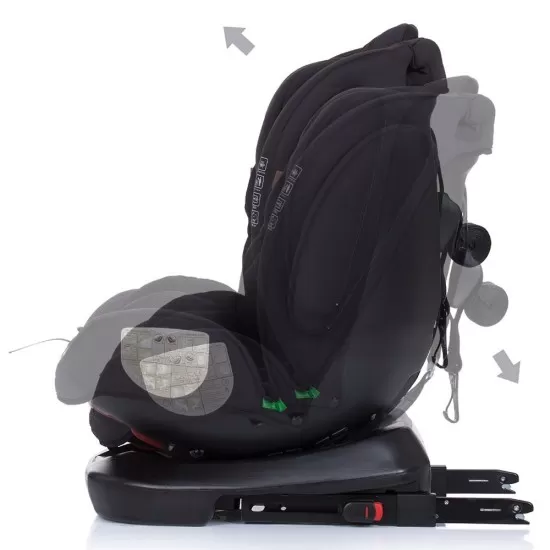 Scaun auto Chipolino 4Kid 0-36 kg Raven I-Size cu sistem Isofix