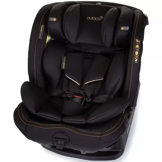 Scaun auto Chipolino Aviato I-Size 40-150 cm Obsidian Scaun auto Chipolino Aviato I-Size 40-150 cm Obsidian