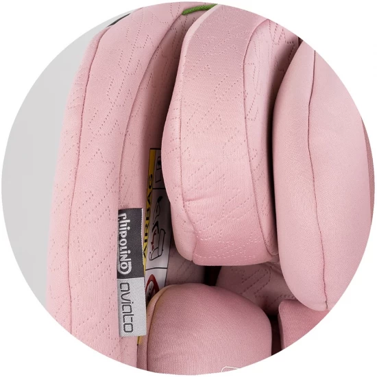 Scaun auto Chipolino Aviato I-Size 40-150 cm Pink Marshmallow Scaun auto Chipolino Aviato I-Size 40-150 cm Pink Marshmallow