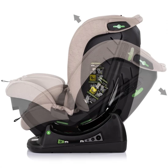 Scaun auto Chipolino Aviato I-Size 40-150 cm Tiramisu