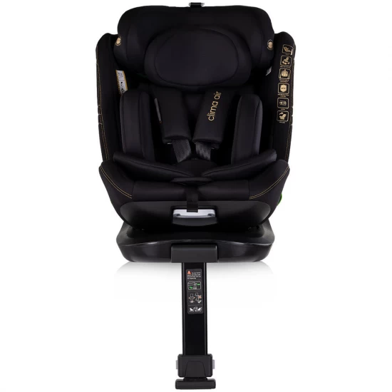 Scaun auto Chipolino Clima Air I-Size 40-150 cm cu sistem Isofix si sezut rotativ Blackberry
