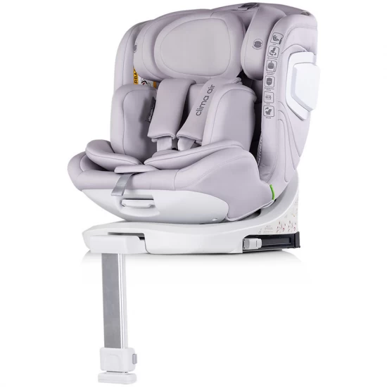 Scaun auto Chipolino Clima Air I-Size 40-150 cm cu sistem Isofix si sezut rotativ Cloud