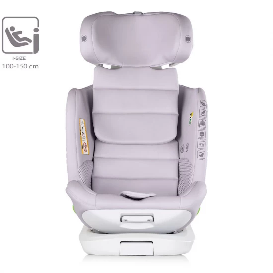 Scaun auto Chipolino Clima Air I-Size 40-150 cm cu sistem Isofix si sezut rotativ Cloud