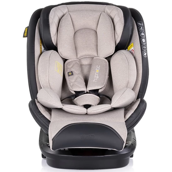 Scaun auto Chipolino Hypnotic I-Size 40-150 cm cu sistem Isofix si sezut rotativ tiramisu Scaun auto Chipolino Hypnotic I-Size 40-150 cm cu sistem Isofix si sezut rotativ tiramisu
