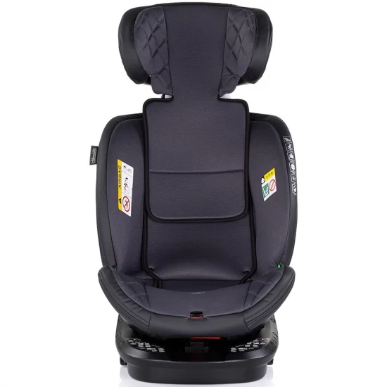 Scaun auto Chipolino Hypnotic I-Size 40-150 cm cu sistem Isofix si sezut rotativ anthracite Scaun auto Chipolino Hypnotic I-Size 40-150 cm cu sistem Isofix si sezut rotativ anthracite