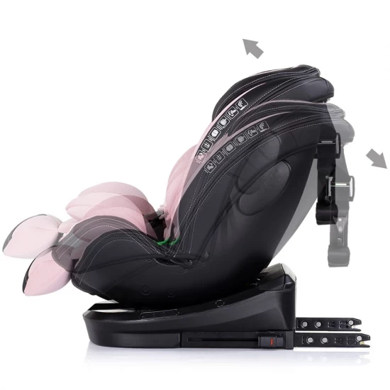 Scaun auto Chipolino Hypnotic I-Size 40-150 cm cu sistem Isofix si sezut rotativ pink marshmallow Scaun auto Chipolino Hypnotic I-Size 40-150 cm cu sistem Isofix si sezut rotativ pink marshmallow