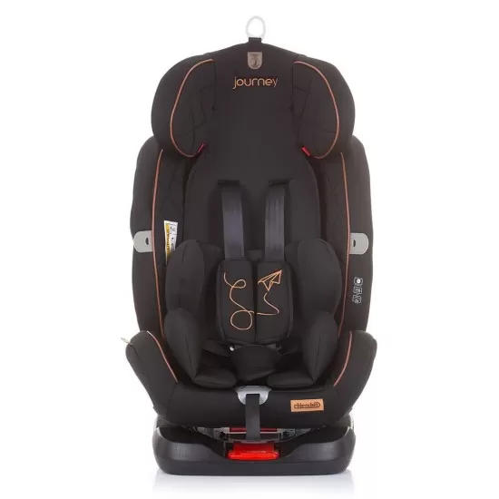 Scaun auto Chipolino Journey 0-36 kg Ebony cu sistem Isofix si sezut rotativ