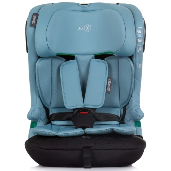 Scaun auto Chipolino Lux X I-Size 76-150 cm cu sistem Isofix Pastel Blue Green Scaun auto Chipolino Lux X I-Size 76-150 cm cu sistem Isofix Pastel Blue Green