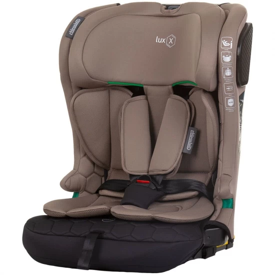 Scaun auto Chipolino Lux X I-Size 76-150 cm cu sistem Isofix Macadamia Scaun auto Chipolino Lux X I-Size 76-150 cm cu sistem Isofix Macadamia