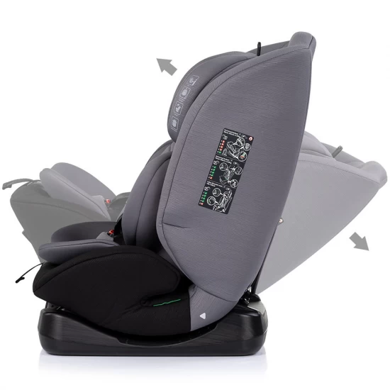 Scaun auto Chipolino Mondial I-Size 40-150 cm Charcoal