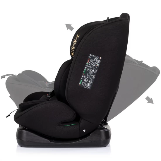 Scaun auto Chipolino Mondial I-Size 40-150 cm Noir
