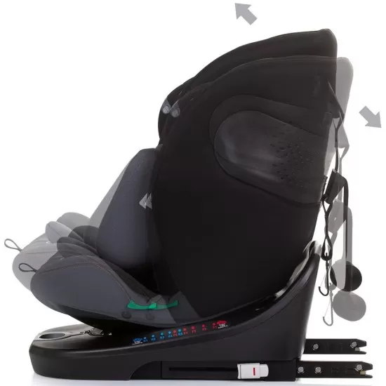 Scaun auto Chipolino Motion I-Size 40-150 cm Obsidian cu sistem Isofix Scaun auto Chipolino Motion I-Size 40-150 cm Obsidian cu sistem Isofix