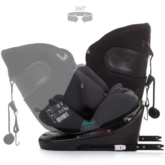 Scaun auto Chipolino Motion I-Size 40-150 cm Obsidian cu sistem Isofix Scaun auto Chipolino Motion I-Size 40-150 cm Obsidian cu sistem Isofix