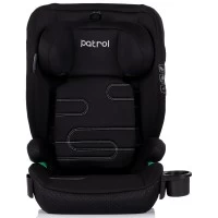 Scaun auto Chipolino Patrol I-Size 100-150 cm cu sistem Isofix Noir