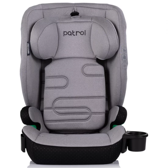 Scaun auto Chipolino Patrol I-Size 100-150 cm cu sistem Isofix Platinum