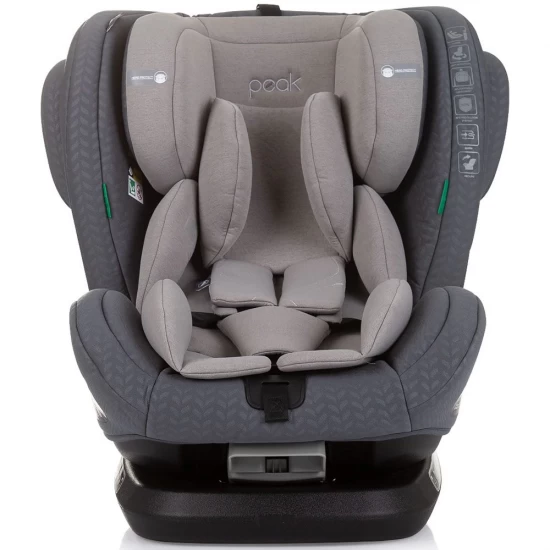 Scaun auto Chipolino Peak I-Size 40-150 cm Granite cu sistem Isofix Scaun auto Chipolino Peak I-Size 40-150 cm Granite cu sistem Isofix