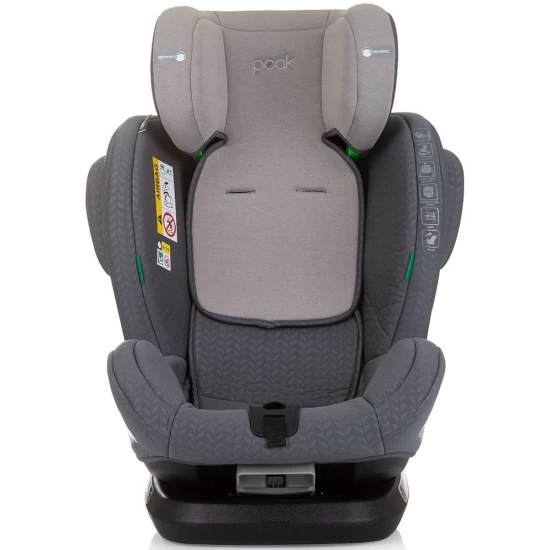 Scaun auto Chipolino Peak I-Size 40-150 cm Granite cu sistem Isofix Scaun auto Chipolino Peak I-Size 40-150 cm Granite cu sistem Isofix