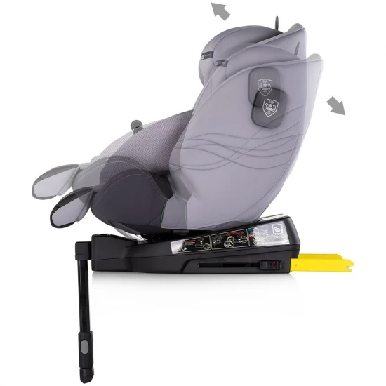 Scaun auto Chipolino Premium I-Size 40-150 cm cu sistem Isofix Cloud