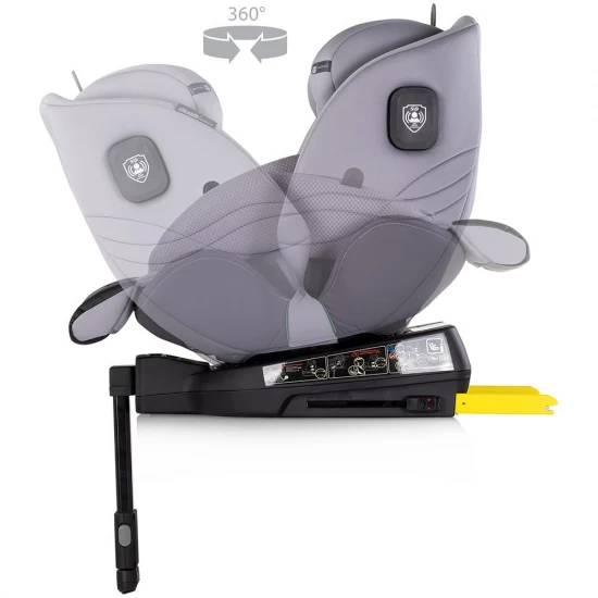 Scaun auto Chipolino Premium I-Size 40-150 cm cu sistem Isofix Cloud