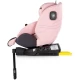 Scaun auto Chipolino Premium I-Size 40-150 cm cu sistem Isofix Pink Marshmallow