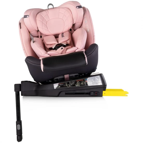 Scaun auto Chipolino Premium I-Size 40-150 cm cu sistem Isofix Pink Marshmallow
