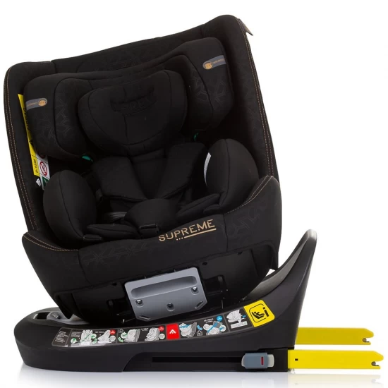 Scaun auto Chipolino Supreme I-Size 40-150 cm cu sistem Isofix Obsidian Scaun auto Chipolino Supreme I-Size 40-150 cm cu sistem Isofix Obsidian