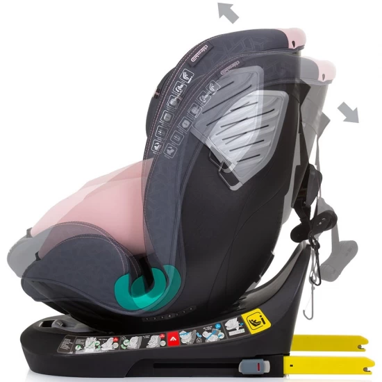 Scaun auto Chipolino Supreme I-Size 40-150 cm cu sistem Isofix Flamingo Scaun auto Chipolino Supreme I-Size 40-150 cm cu sistem Isofix Flamingo