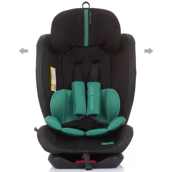 Scaun auto Chipolino Techno 0-36 kg Aloe cu sistem Isofix
