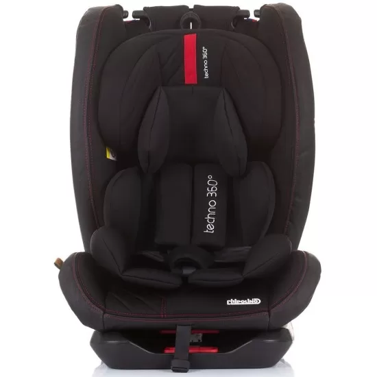 Scaun auto Chipolino Techno 0-36 kg Ebony cu sistem Isofix
