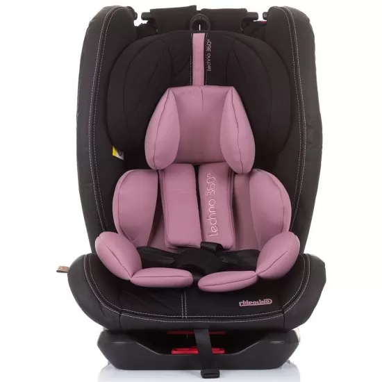 Scaun auto Chipolino Techno 0-36 kg Rose Water cu sistem Isofix