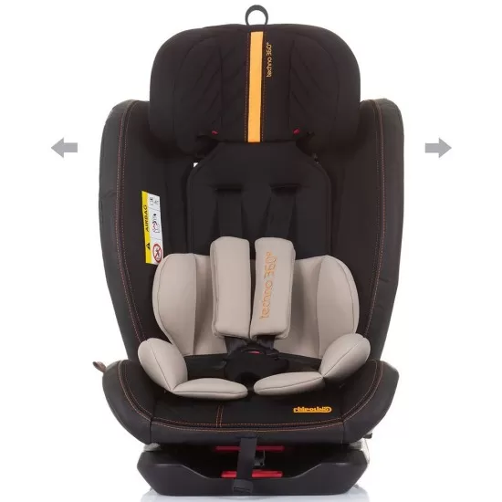 Scaun auto Chipolino Techno 0-36 kg Sand cu sistem Isofix