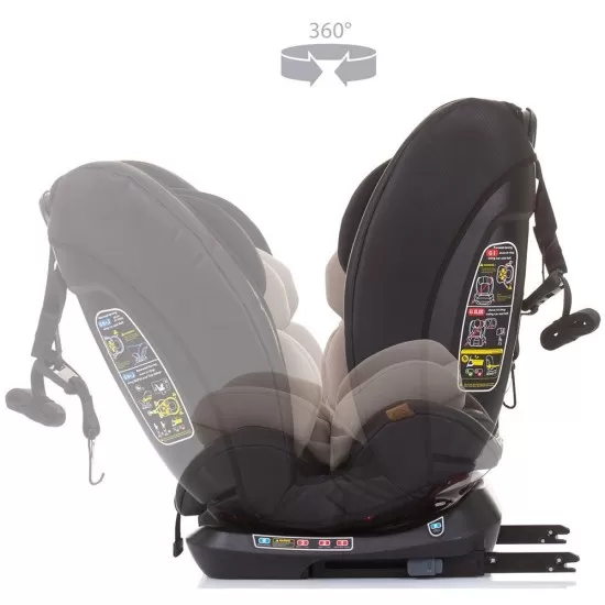 Scaun auto Chipolino Techno 0-36 kg Sand cu sistem Isofix