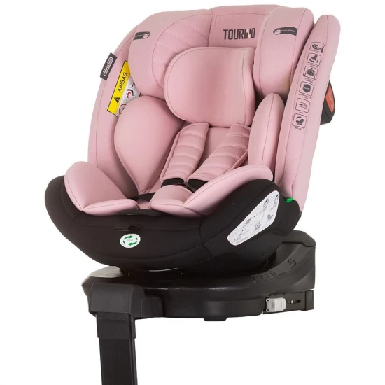 Scaun auto Chipolino Tourino I-Size 40-150 cm Flamingo cu sistem Isofix Scaun auto Chipolino Tourino I-Size 40-150 cm Flamingo cu sistem Isofix