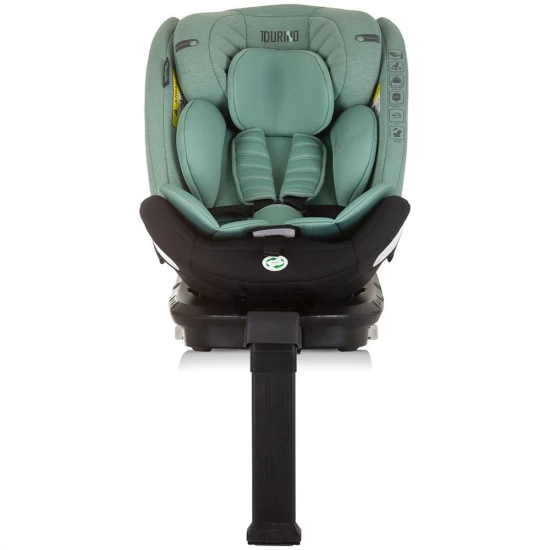 Scaun auto Chipolino Tourino I-Size 40-150 cm Pastel Green cu sistem Isofix