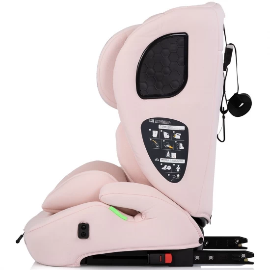 Scaun auto Chipolino Tycoon Iso I-Size 76-150 cm cu sistem Isofix Pink Marshmallow