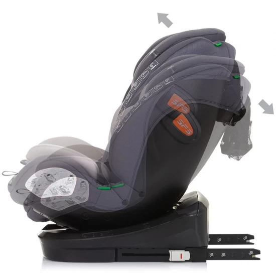 Scaun auto Chipolino Volare I-Size 40-150 cm granite cu sistem Isofix Scaun auto Chipolino Volare I-Size 40-150 cm granite cu sistem Isofix
