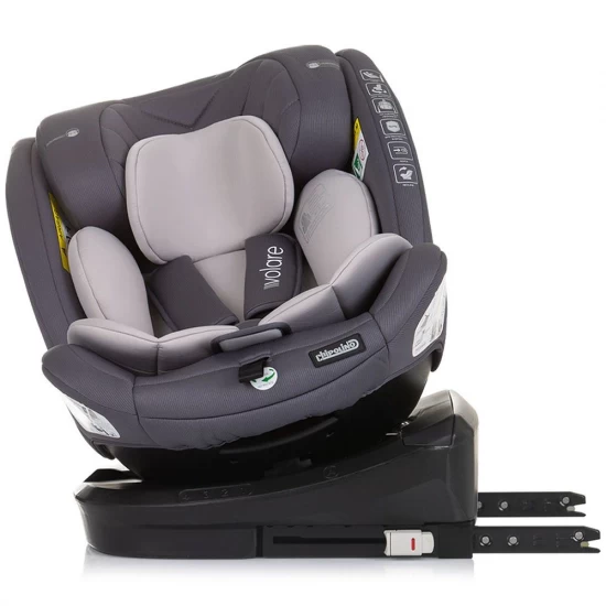 Scaun auto Chipolino Volare I-Size 40-150 cm granite cu sistem Isofix Scaun auto Chipolino Volare I-Size 40-150 cm granite cu sistem Isofix