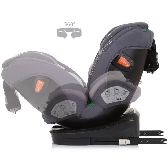 Scaun auto Chipolino Volare I-Size 40-150 cm granite cu sistem Isofix Scaun auto Chipolino Volare I-Size 40-150 cm granite cu sistem Isofix