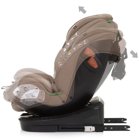 Scaun auto Chipolino Volare I-Size 40-150 cm Macadamia cu sistem Isofix Scaun auto Chipolino Volare I-Size 40-150 cm Macadamia cu sistem Isofix